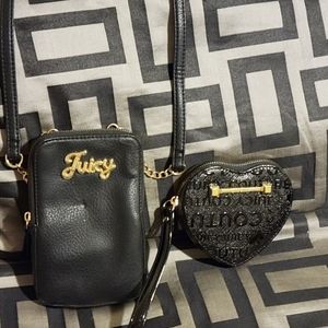 Coin purse and small purse/phone bag. Juicy couture